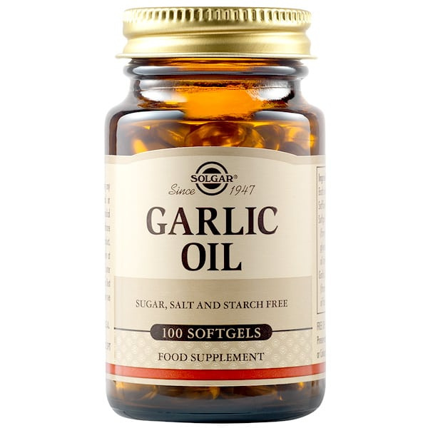 SOLGAR garlic oil 100 softgels