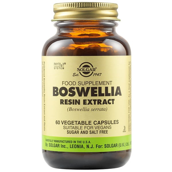 SOLGAR boswellia resin extract 60caps