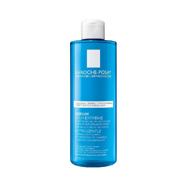 LA ROCHE POSAY kerium doux extreme gel shampoo για κανονικά μαλλιά 400ml