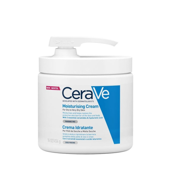 CERAVE moisturizing cream με αντλία 454gr