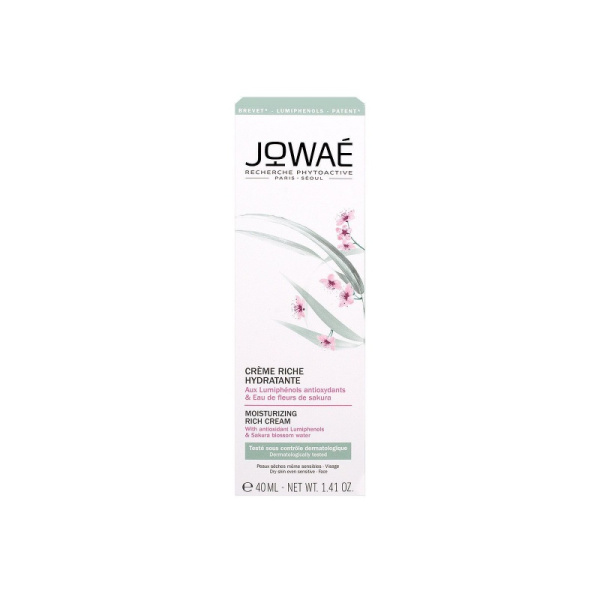JOWAE moisturizing rich cream για ξηρές επιδερμίδες 40ml