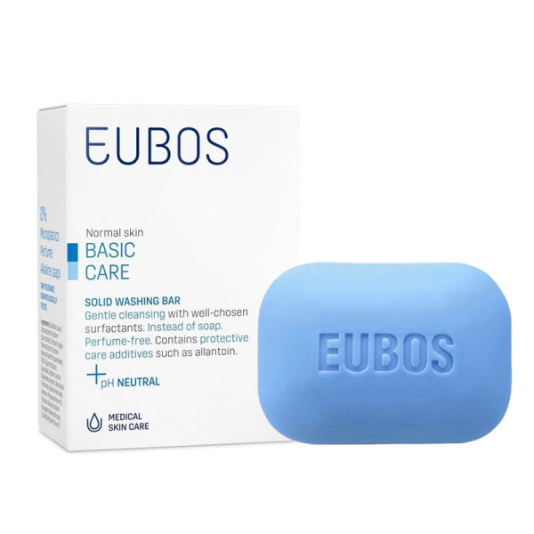 EUBOS solid washing bar blue 125gr