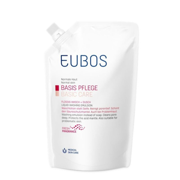 EUBOS liquid washing emulsion red refill 400ml