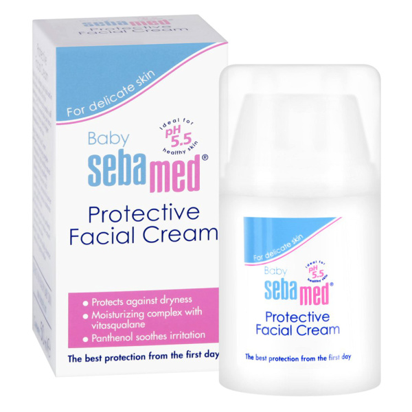 SEBAMED baby protective facial cream 50ml