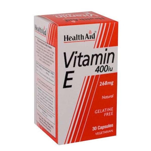HEALTH AID vitamin E 400iu (268mg) 30caps