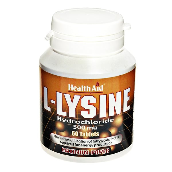 HEALTH AID L-lysine 500mg 60tabs