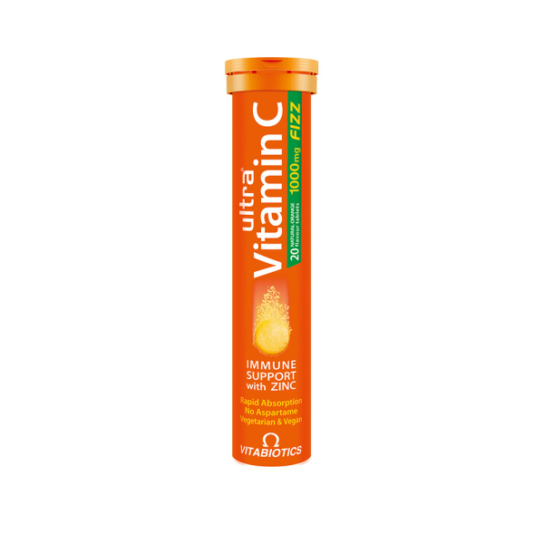 VITABIOTICS ultra vitamin C 1000mg 20 eff. tabs