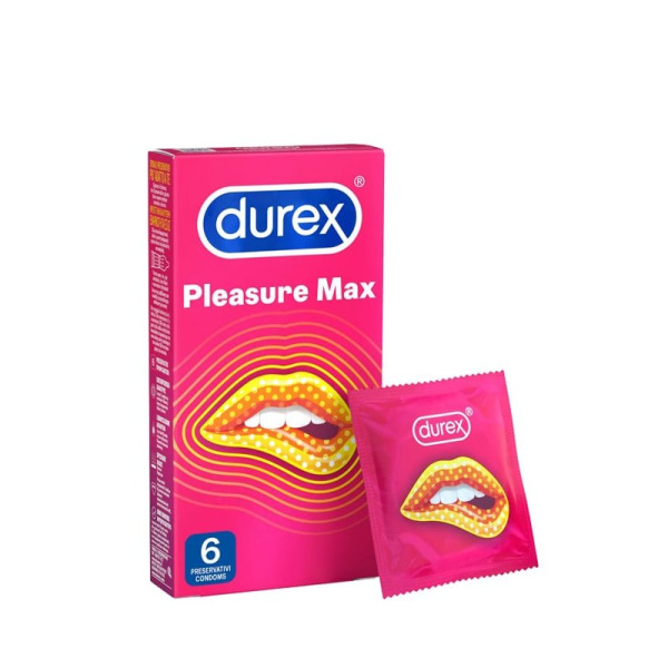 DUREX pleasuremax 6τεμάχια