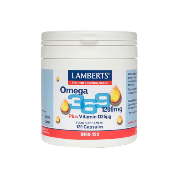 LAMBERTS omega 3-6-9 1200mg 120caps