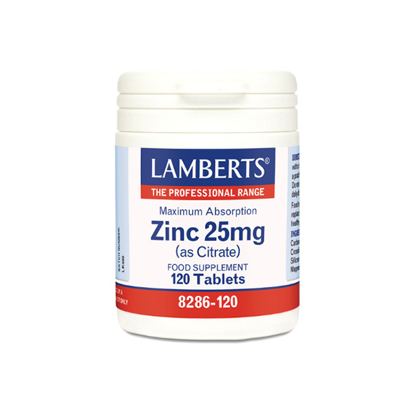 LAMBERTS zinc 25mg 120tabs
