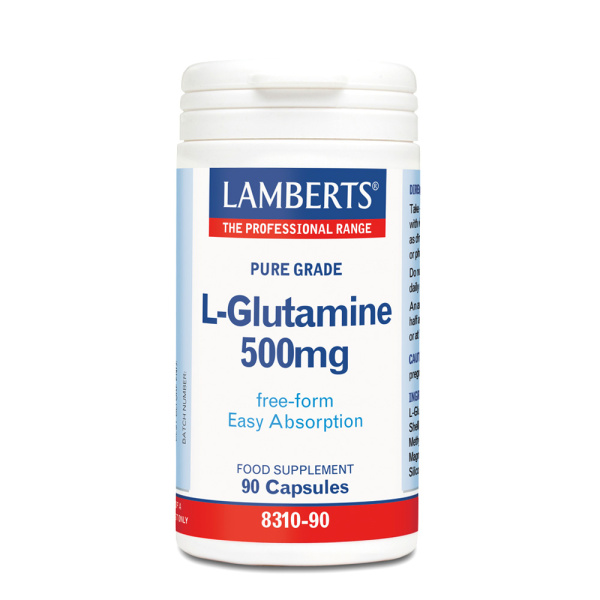 LAMBERTS L-glutamine 500mg 90caps
