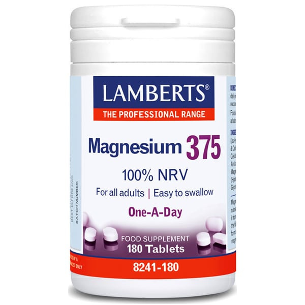 LAMBERTS magnesium 375 180tabs