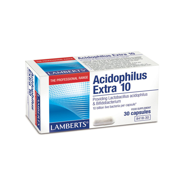 LAMBERTS acidophilus extra 10 30caps