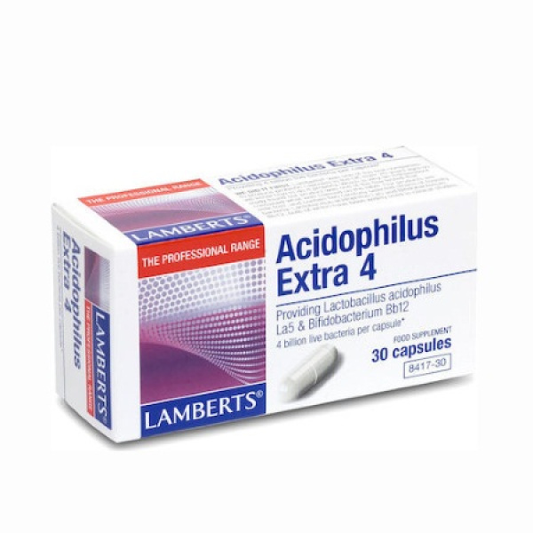 LAMBERTS acidophilus extra 4 30caps