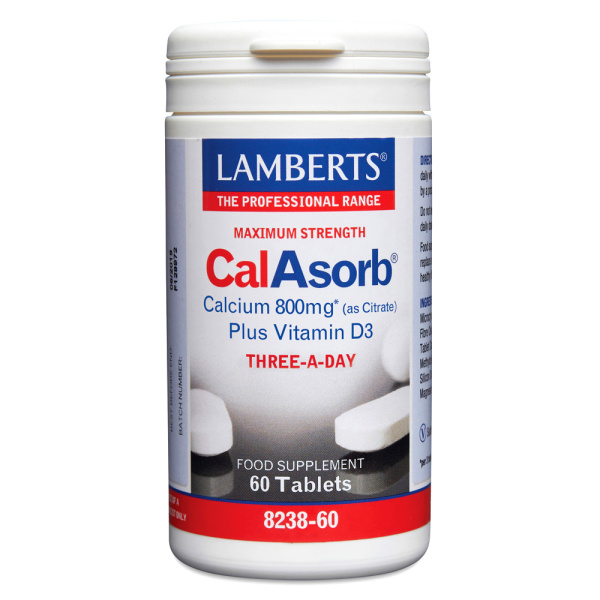 LAMBERTS calasorb calcium 800mg 60tabs
