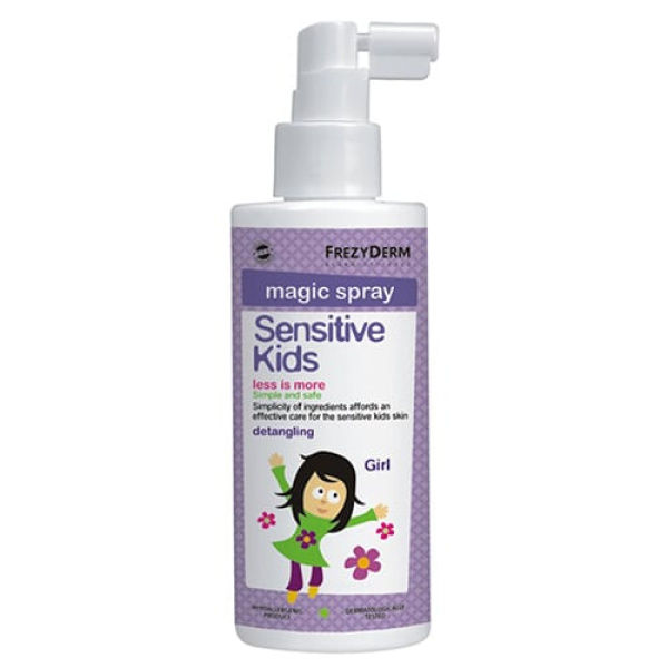 FREZYDERM sensitive kids magic spray for girls για ξέμπλεγμα μαλλιών 150ml