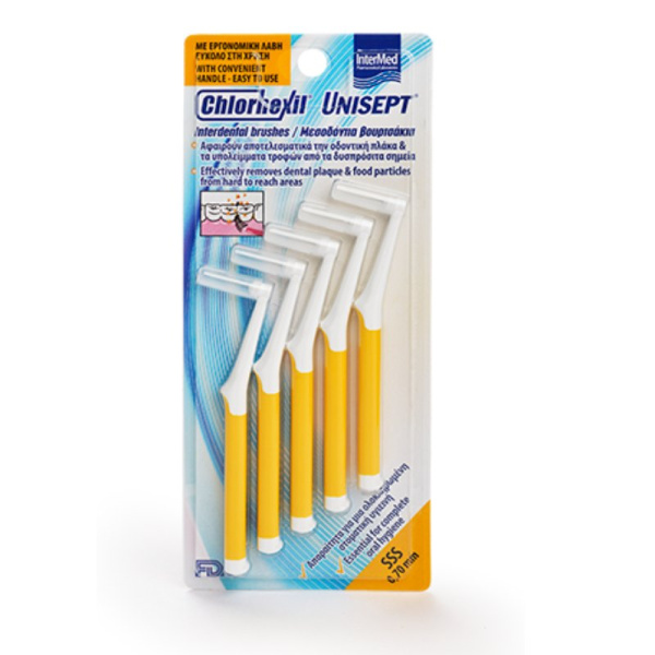 INTERMED chlorhexil interdental brushes 0,7mm