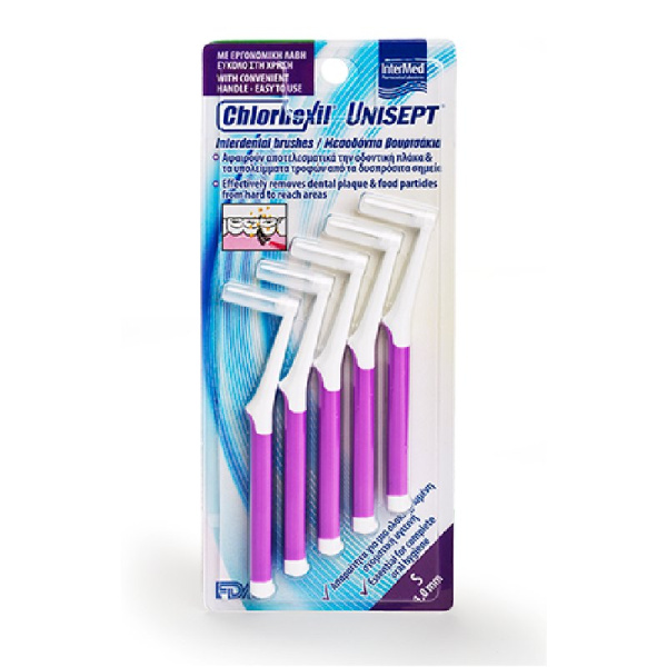 INTERMED chlorhexil interdental brushes 1,0mm