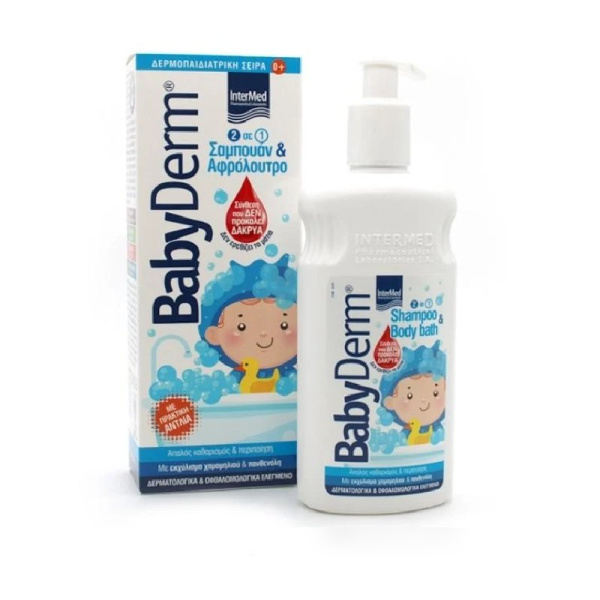INTERMED babyderm shampoo & body bath 300ml