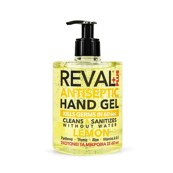 INTERMED reval plus antiseptic hand gel lemon  500ml