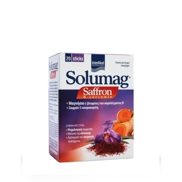 INTERMED solumag saffron & curcumin 20sticks