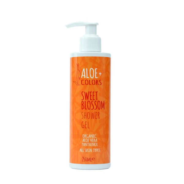 ALOE+COLORS shower gel sweet blossom 250ml