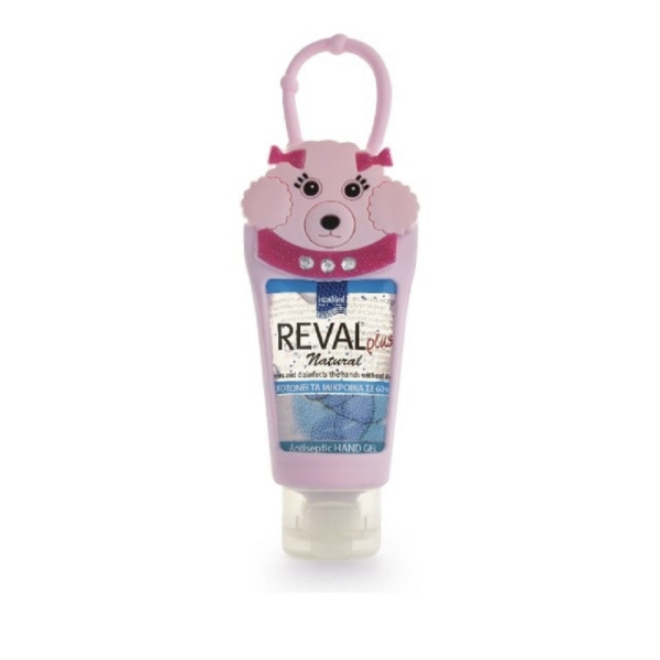 INTERMED reval plus antiseptic hand gel natural pink dog 30ml