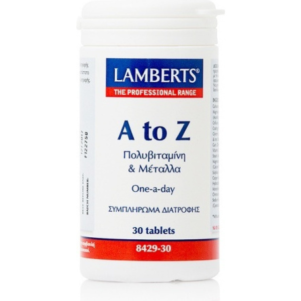 LAMBERTS A-Z multivitamins & minerals 30tabs