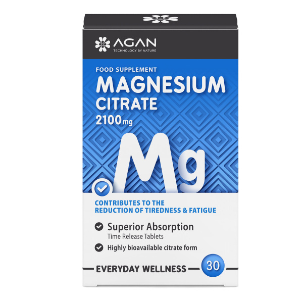 AGAN magnesium citrate 2100mg TR 30tabs