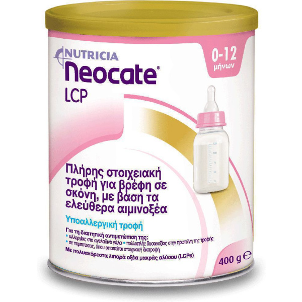 NUTRICIA NEOCATE lcp 400gr