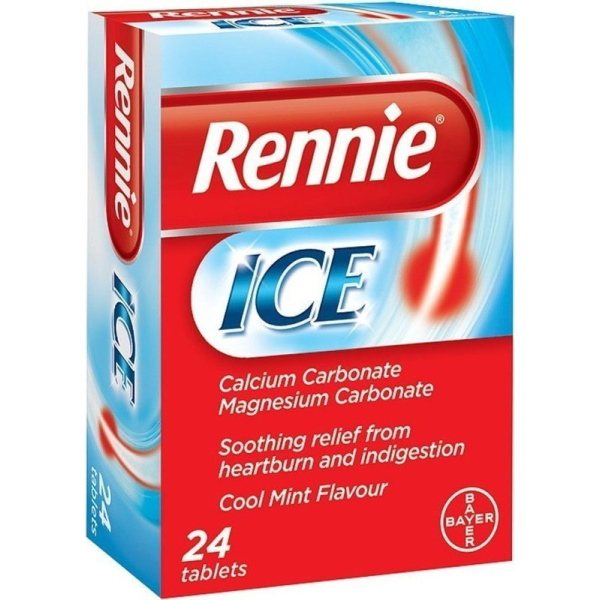RENNIE ice 24chew. tablets