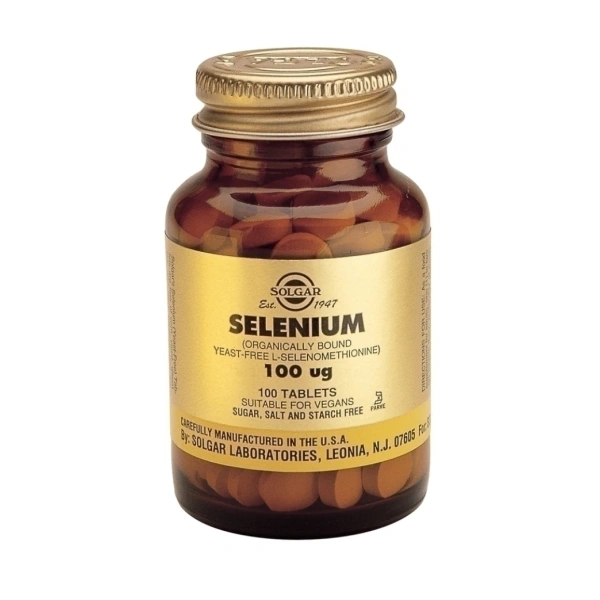 SOLGAR selenium 100μg 100tabs