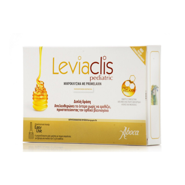 ABOCA leviaclis 6μικροκλύσματα για παιδιά 5gr