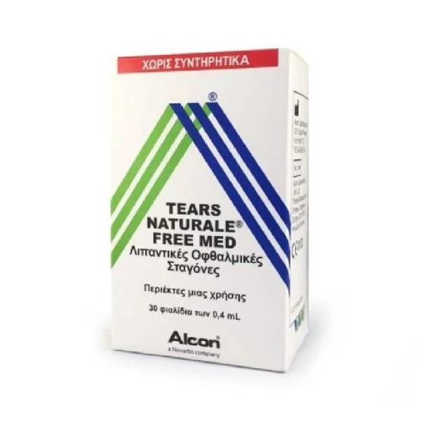 ALCON tears naturale free med 30 vials x 0,4ml