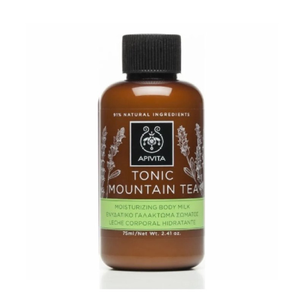 APIVITA mini γαλάκτωμα σώματος mountain tea 75ml