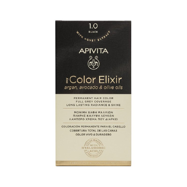 APIVITA color elixir 1.0μαύρο