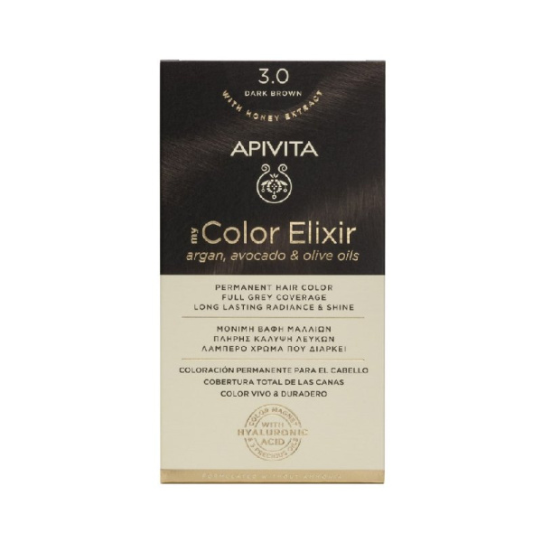 APIVITA color elixir 3.0καστανό σκούρο