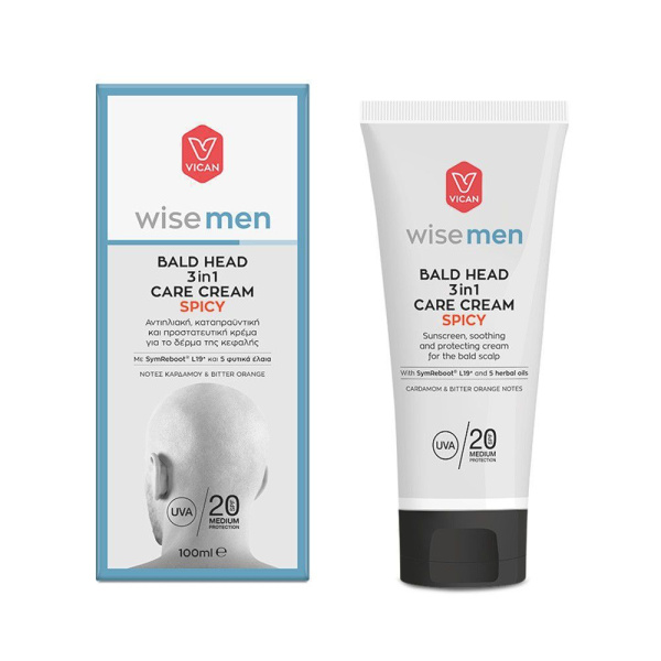 VICAN wise men bald head 3in1 cream spicy 100ml