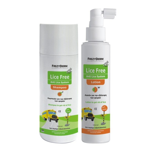 FREZYDERM lice free set shampoo & lotion 2x125ml