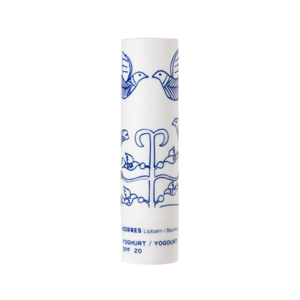 KORRES lip balm γιαούρτι με αντιηλιακή προστασία spf20 4.5gr