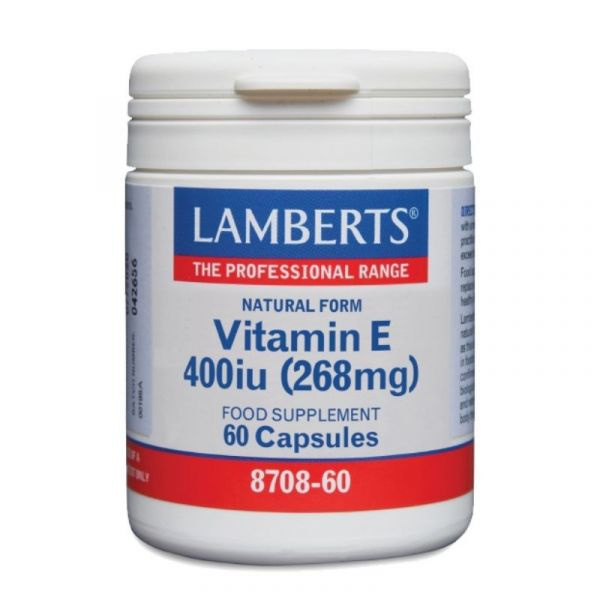 LAMBERTS vitamin E 400iu 60caps