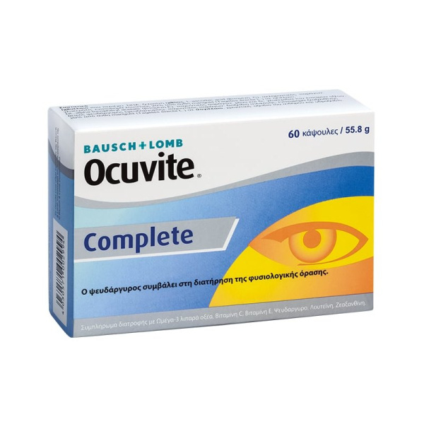 BAUSCH & LOMB ocuvite complete 60capsules