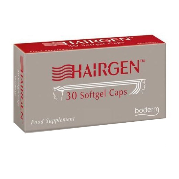 BODERM hairgen συμπλήρωμα διατροφής κατά της τριχόπτωσης 30 softgels
