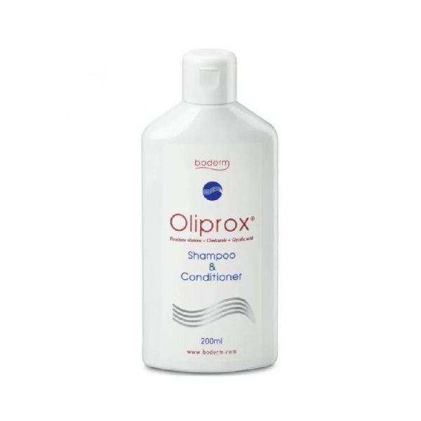 BODERM oliprox shampoo για την αντιμετώπιση της σμηγματορροϊκής δερματίδας στο τριχωτό της κεφαλής 200ml