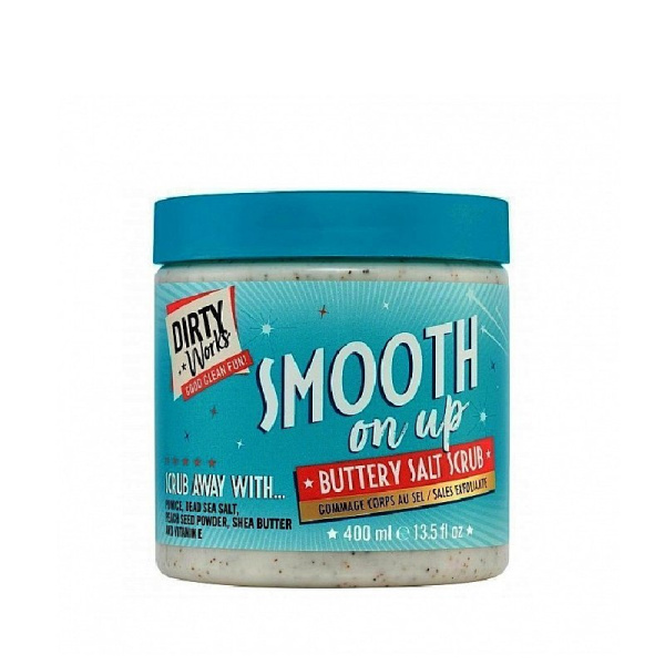 DIRTY WORKS smooth on up buttery salt scrub 400ml