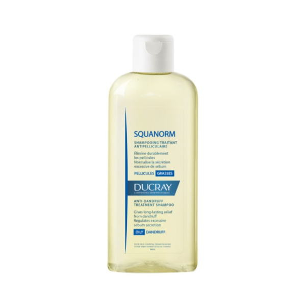 DUCRAY squanorm shampoo για λιπαρή πιτυρίδα 200ml