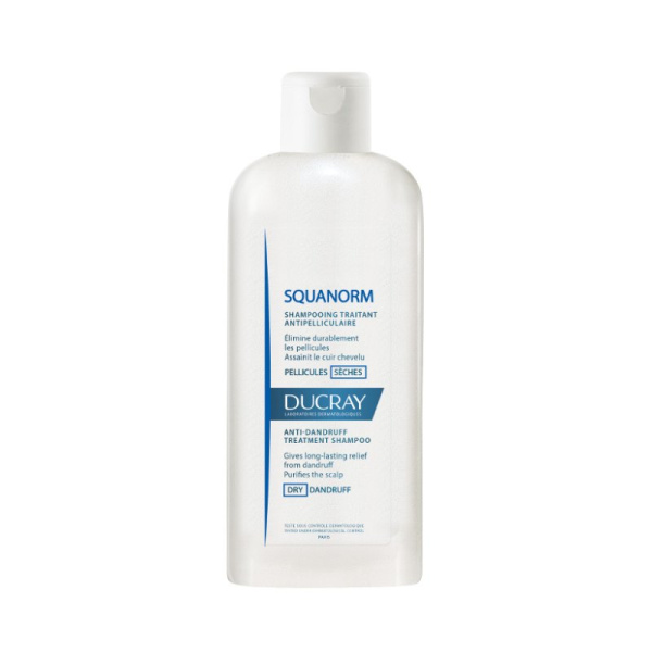 DUCRAY squanorm shampoo για ξηρή πιτυρίδα 200ml