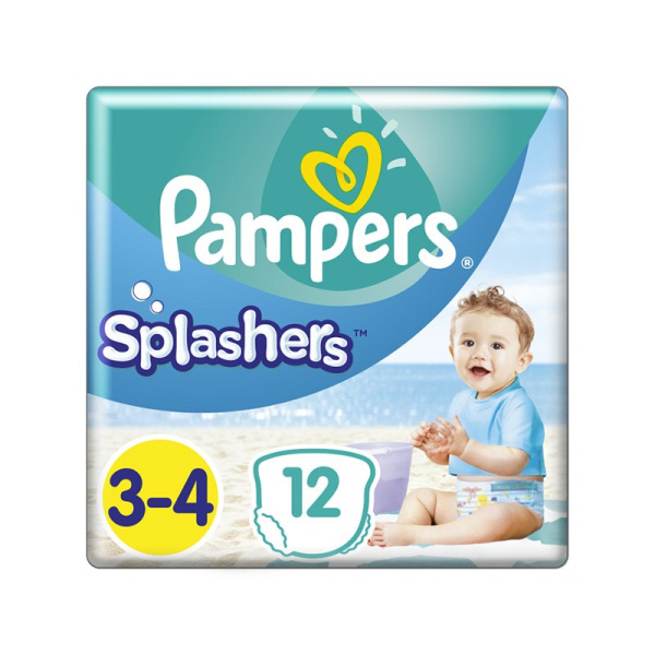 PAMPERS splashers No 3-4 (6-11kg) 12τμχ