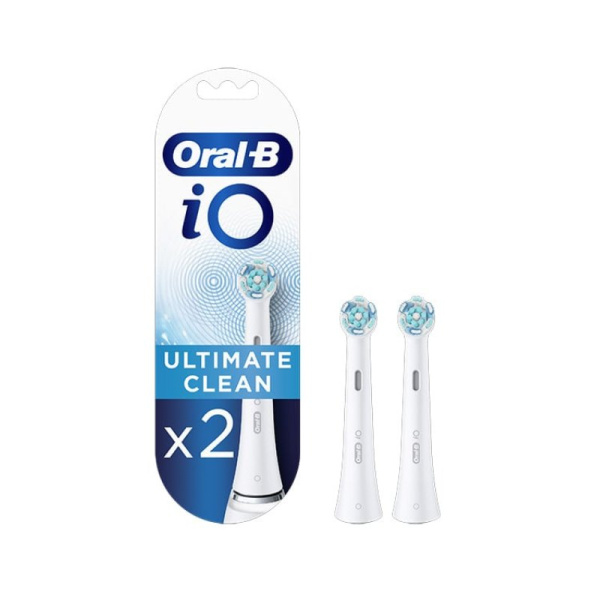 ORAL B ανταλλακτικές κεφαλές iO ultimate clean white 2τμχ