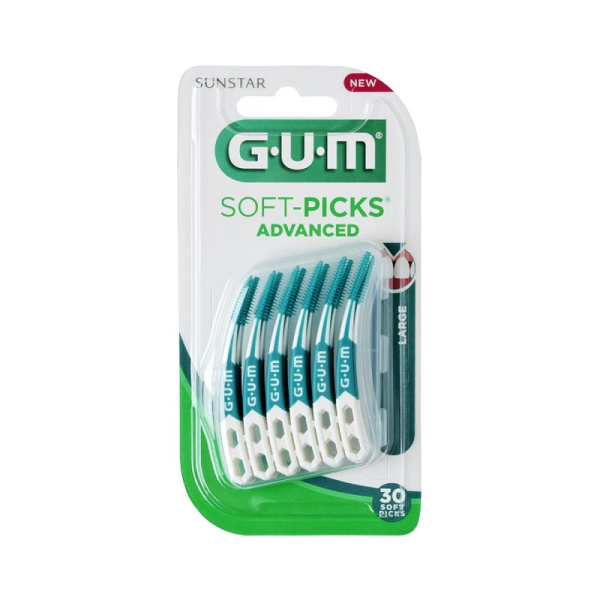 GUM soft picks advanced large (651) 30τμχ